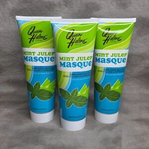 (X3) Queen Helene Masque Mint Julep Masque - Oily Acne Prone Skin - 8 oz